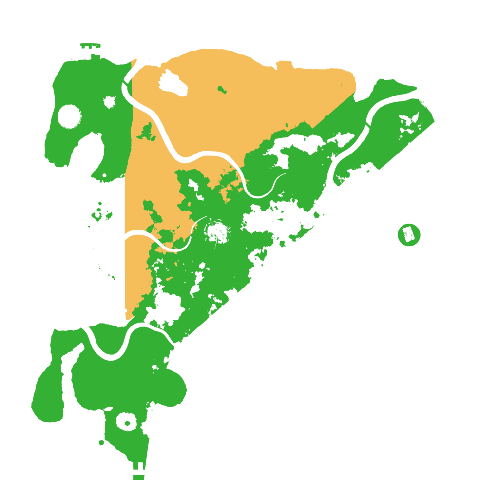 Biome Rust Map: Procedural Map, Size: 3750, Seed: 27017317