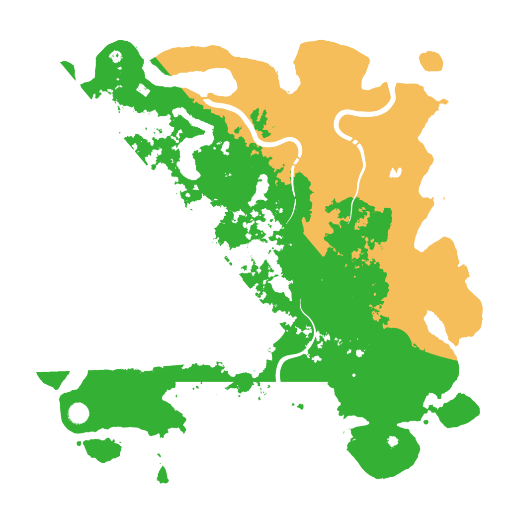 Biome Rust Map: Procedural Map, Size: 4250, Seed: 1496453953