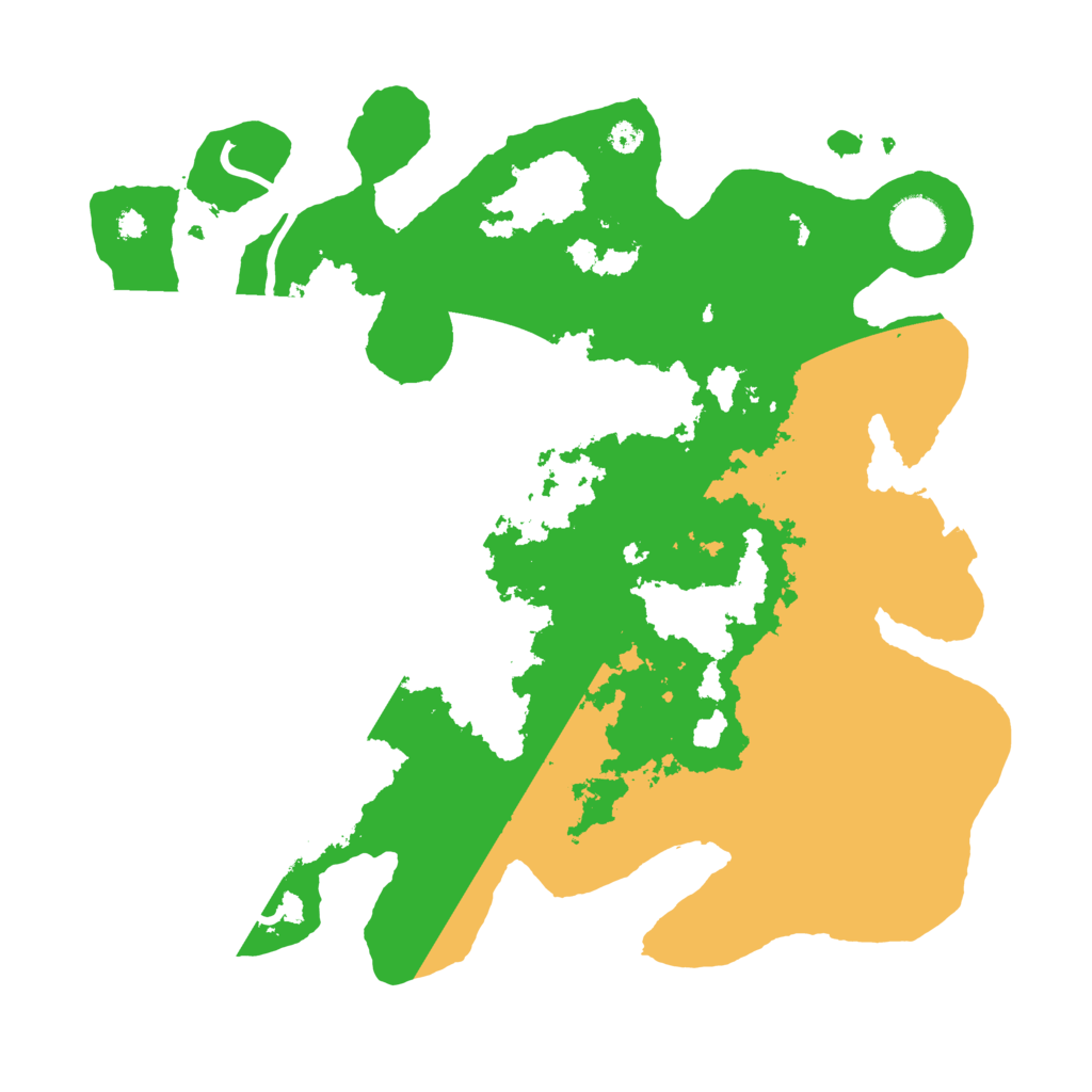 Biome Rust Map: Procedural Map, Size: 3500, Seed: 15902479