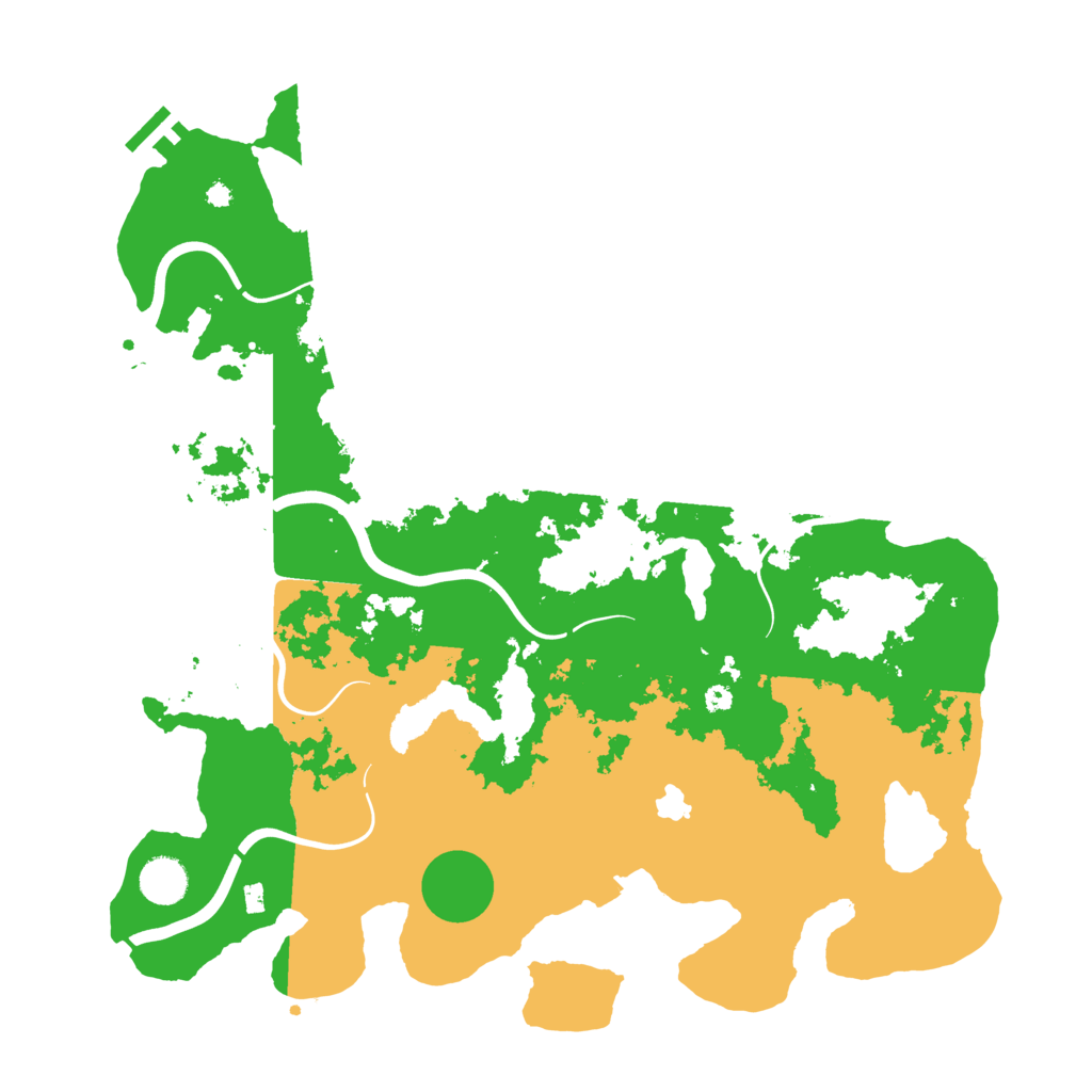 Biome Rust Map: Procedural Map, Size: 4000, Seed: 2270958