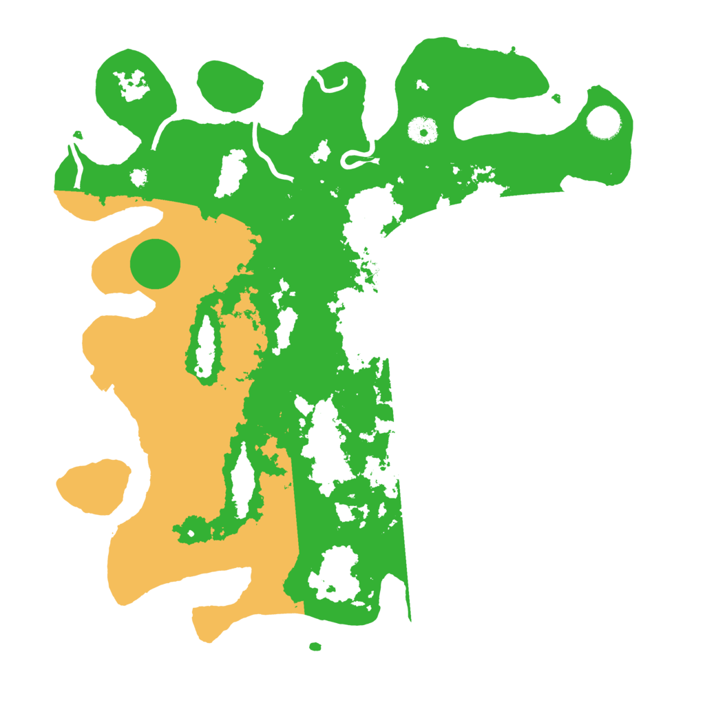 Biome Rust Map: Procedural Map, Size: 3700, Seed: 733381731