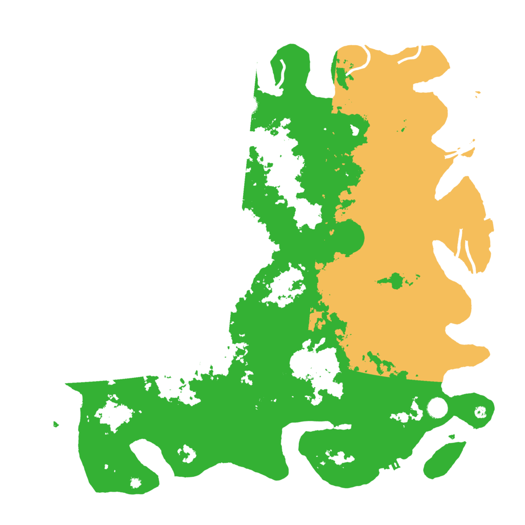 Biome Rust Map: Procedural Map, Size: 4500, Seed: 1023451285