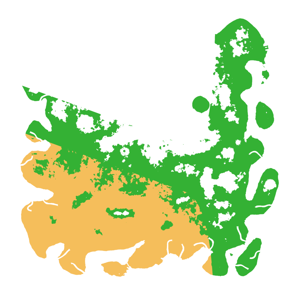 Biome Rust Map: Procedural Map, Size: 5000, Seed: 58403846