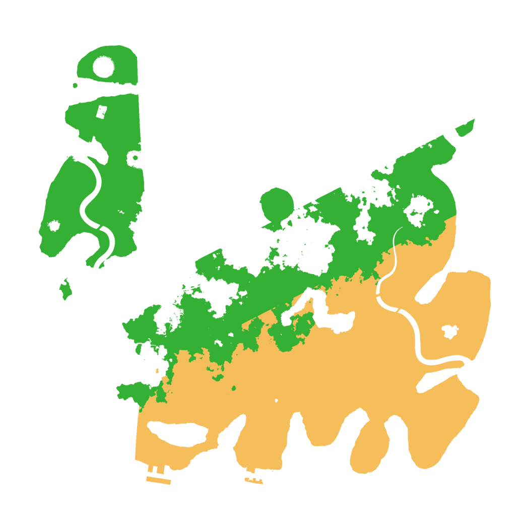 Biome Rust Map: Procedural Map, Size: 4250, Seed: 85645
