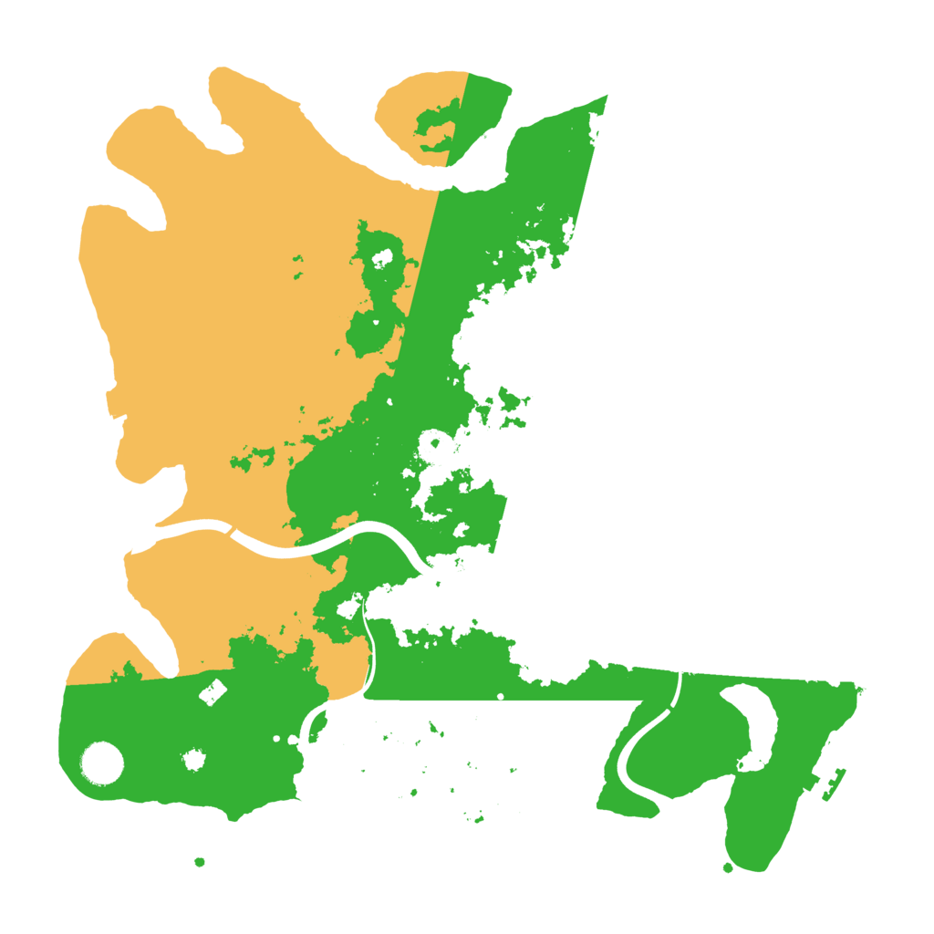 Biome Rust Map: Procedural Map, Size: 3850, Seed: 82728816