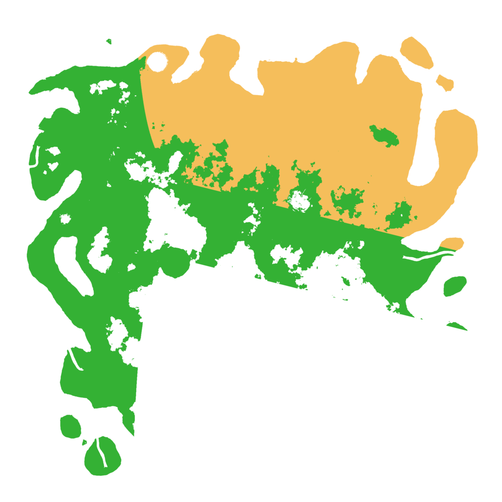 Biome Rust Map: Procedural Map, Size: 4500, Seed: 227098516