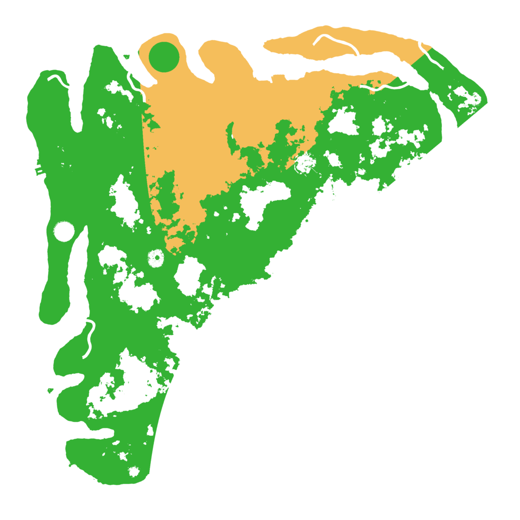 Biome Rust Map: Procedural Map, Size: 4500, Seed: 114136353