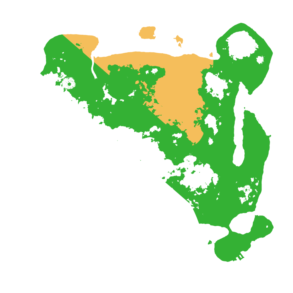 Biome Rust Map: Procedural Map, Size: 3500, Seed: 1869206870