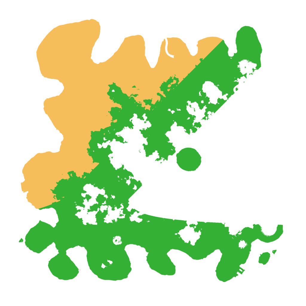 Biome Rust Map: Procedural Map, Size: 3500, Seed: 1336850390