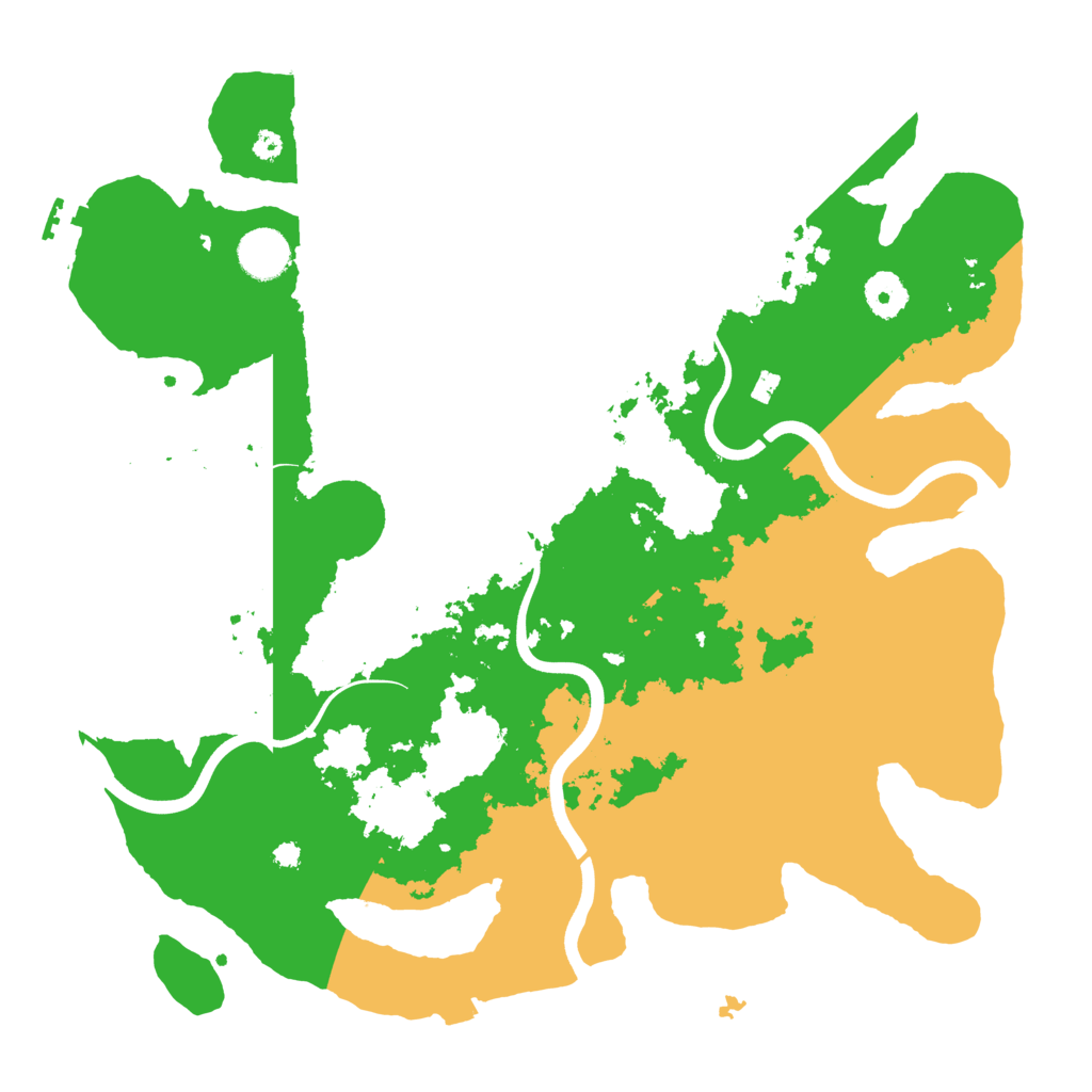 Biome Rust Map: Procedural Map, Size: 3750, Seed: 1126111093
