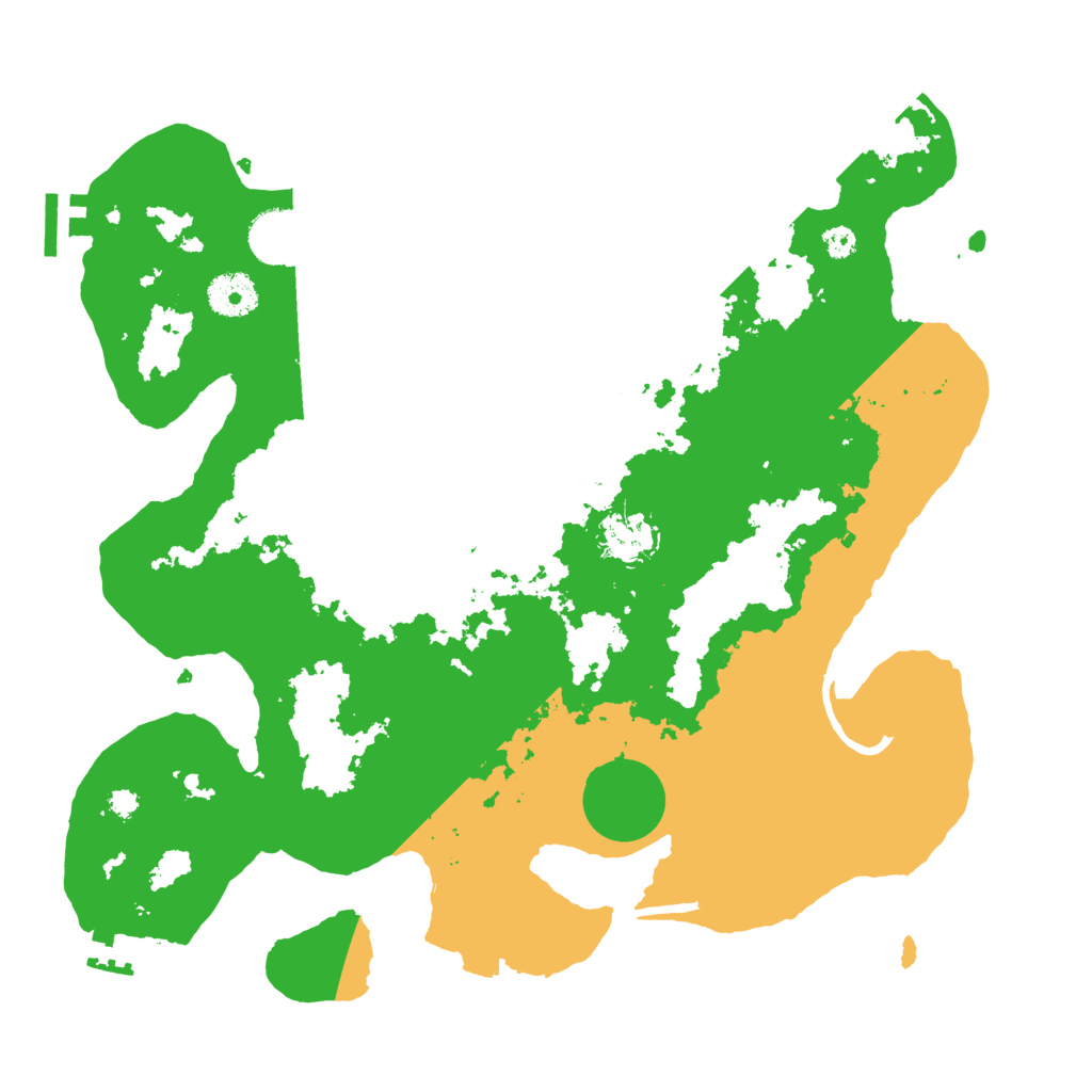 Biome Rust Map: Procedural Map, Size: 3500, Seed: 1047192759