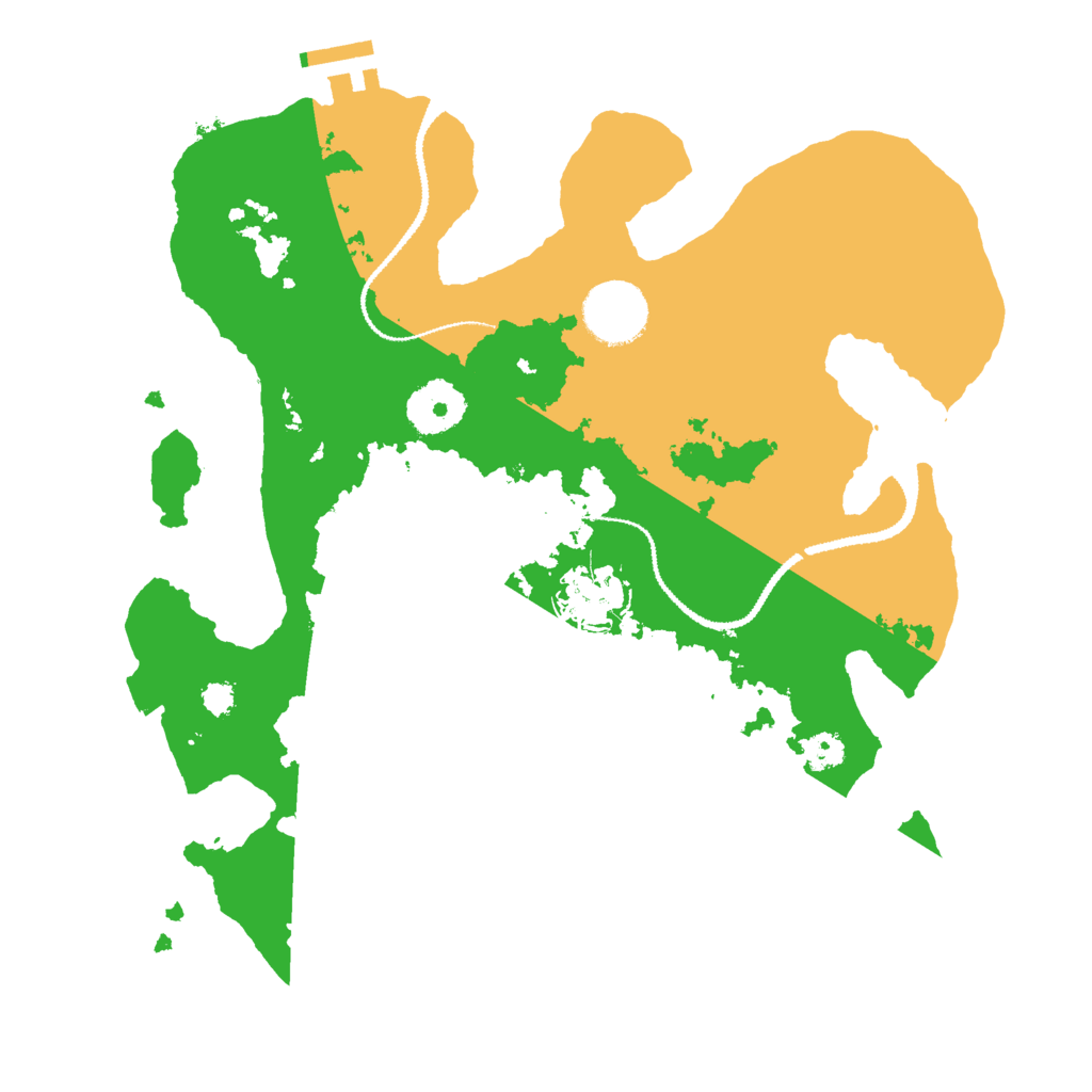 Biome Rust Map: Procedural Map, Size: 3000, Seed: 1505047759