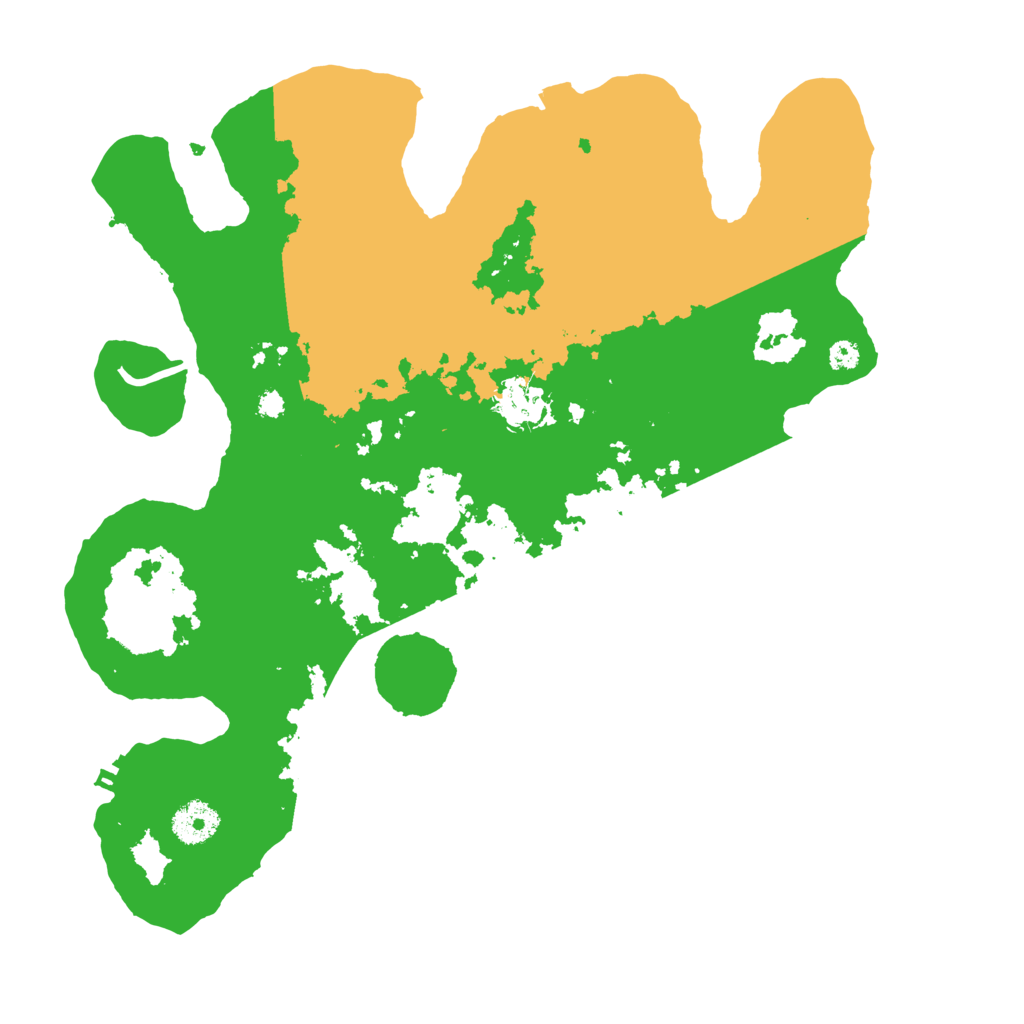 Biome Rust Map: Procedural Map, Size: 3500, Seed: 743769456