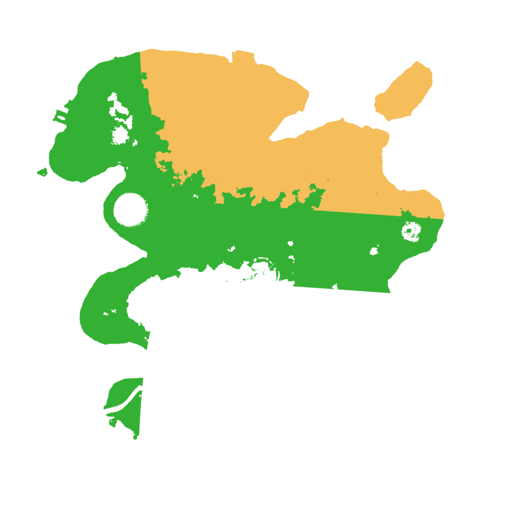 Biome Rust Map: Procedural Map, Size: 2700, Seed: 1019531644