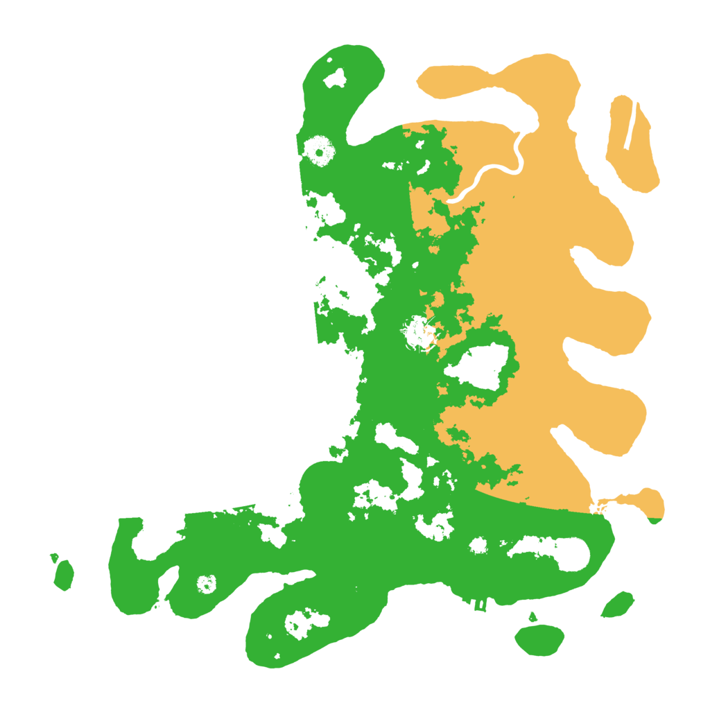 Biome Rust Map: Procedural Map, Size: 3750, Seed: 54809209