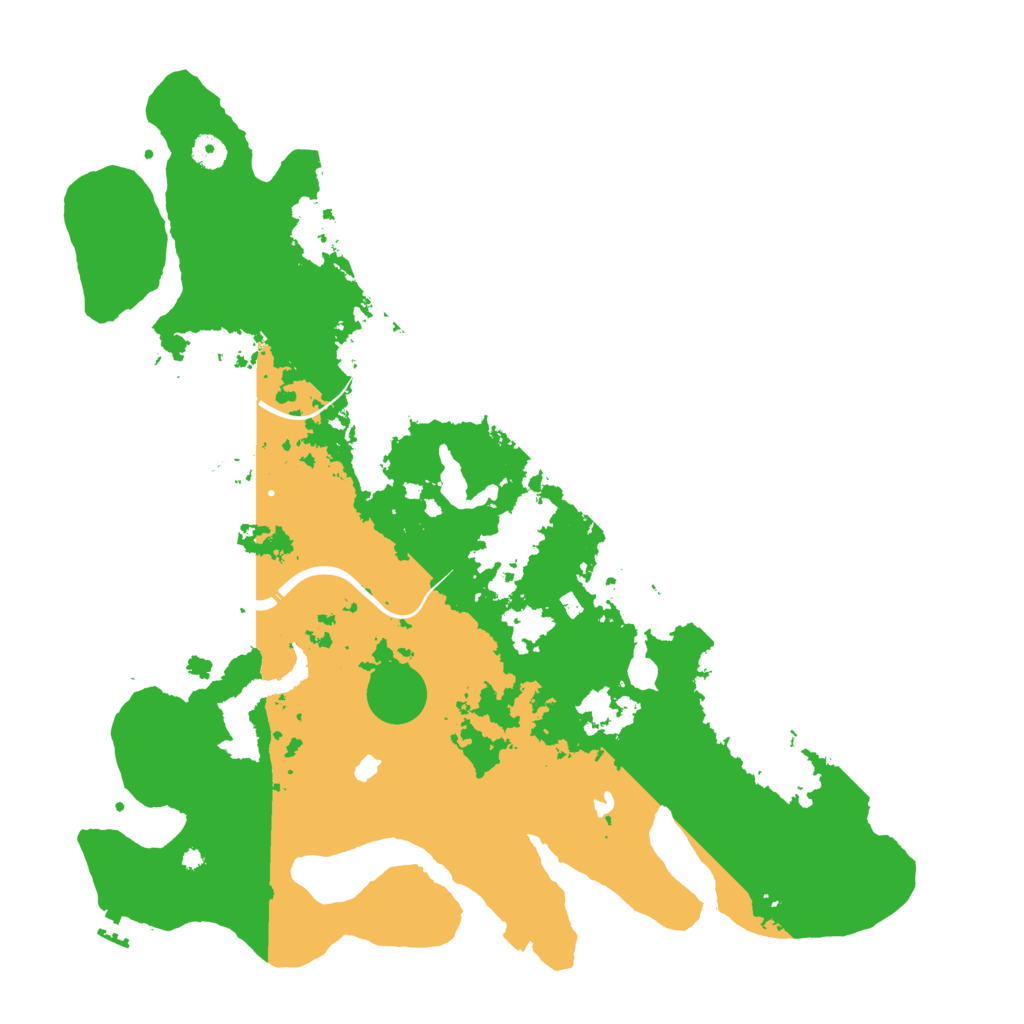 Biome Rust Map: Procedural Map, Size: 4500, Seed: 1601116576