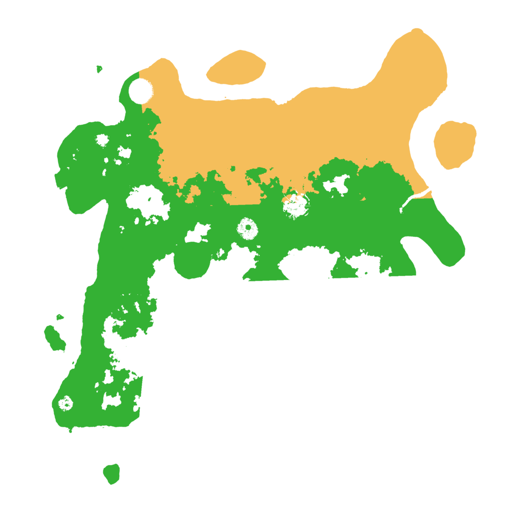 Biome Rust Map: Procedural Map, Size: 3700, Seed: 820856847