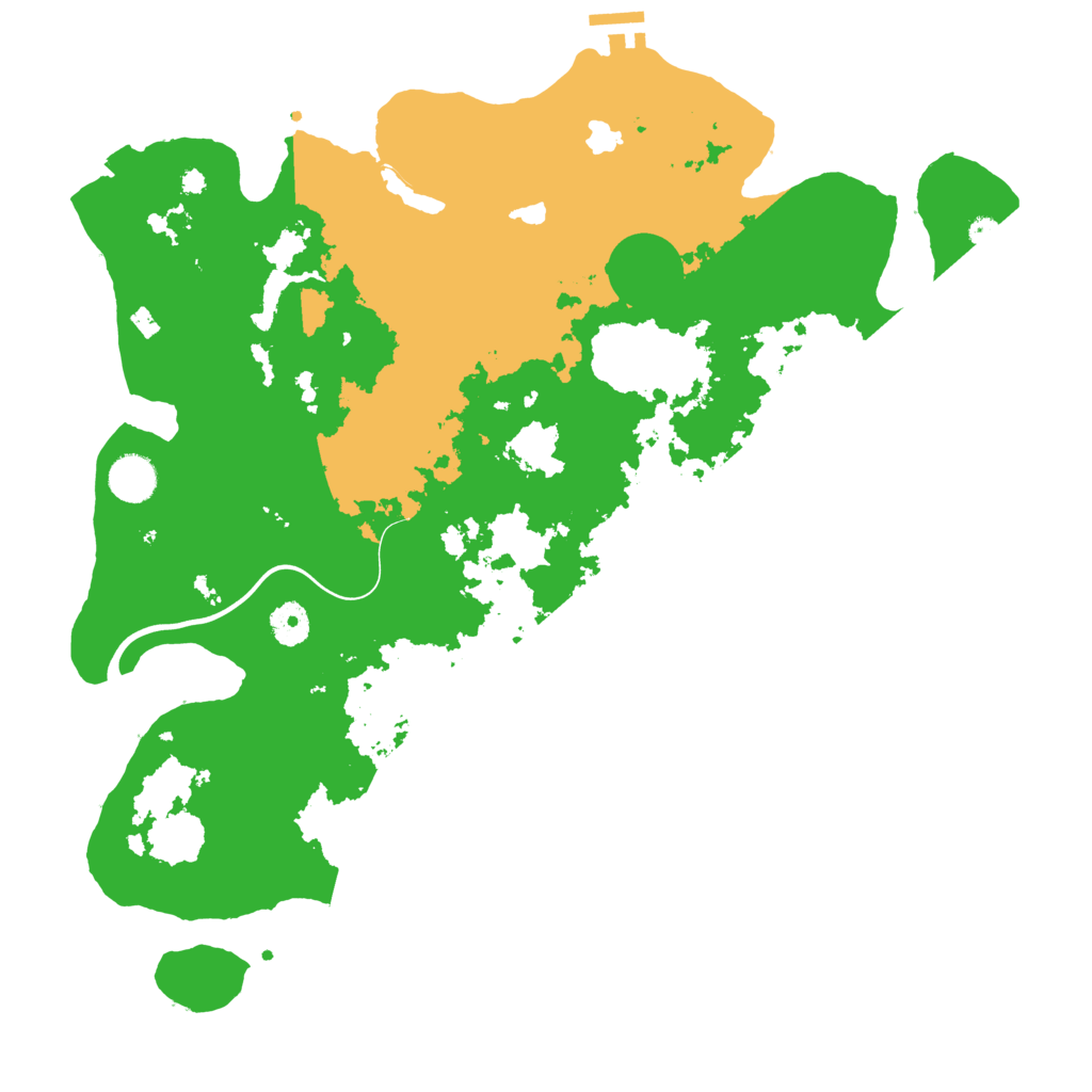 Biome Rust Map: Procedural Map, Size: 4000, Seed: 83559065