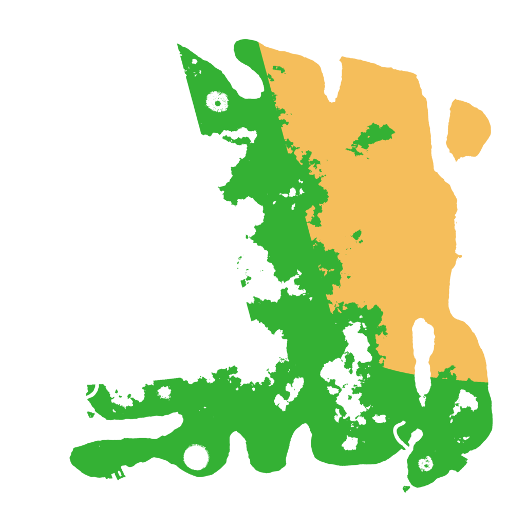 Biome Rust Map: Procedural Map, Size: 3700, Seed: 93778179