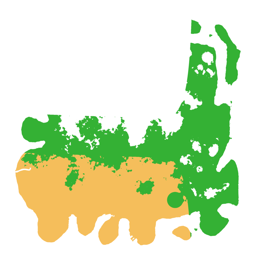 Biome Rust Map: Procedural Map, Size: 4300, Seed: 45248996