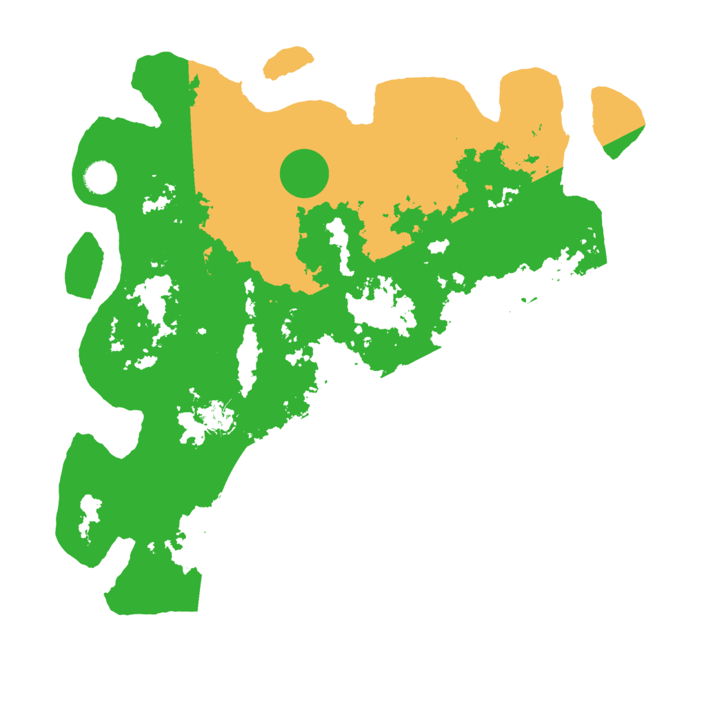 Biome Rust Map: Barren, Size: 3800, Seed: 61855007