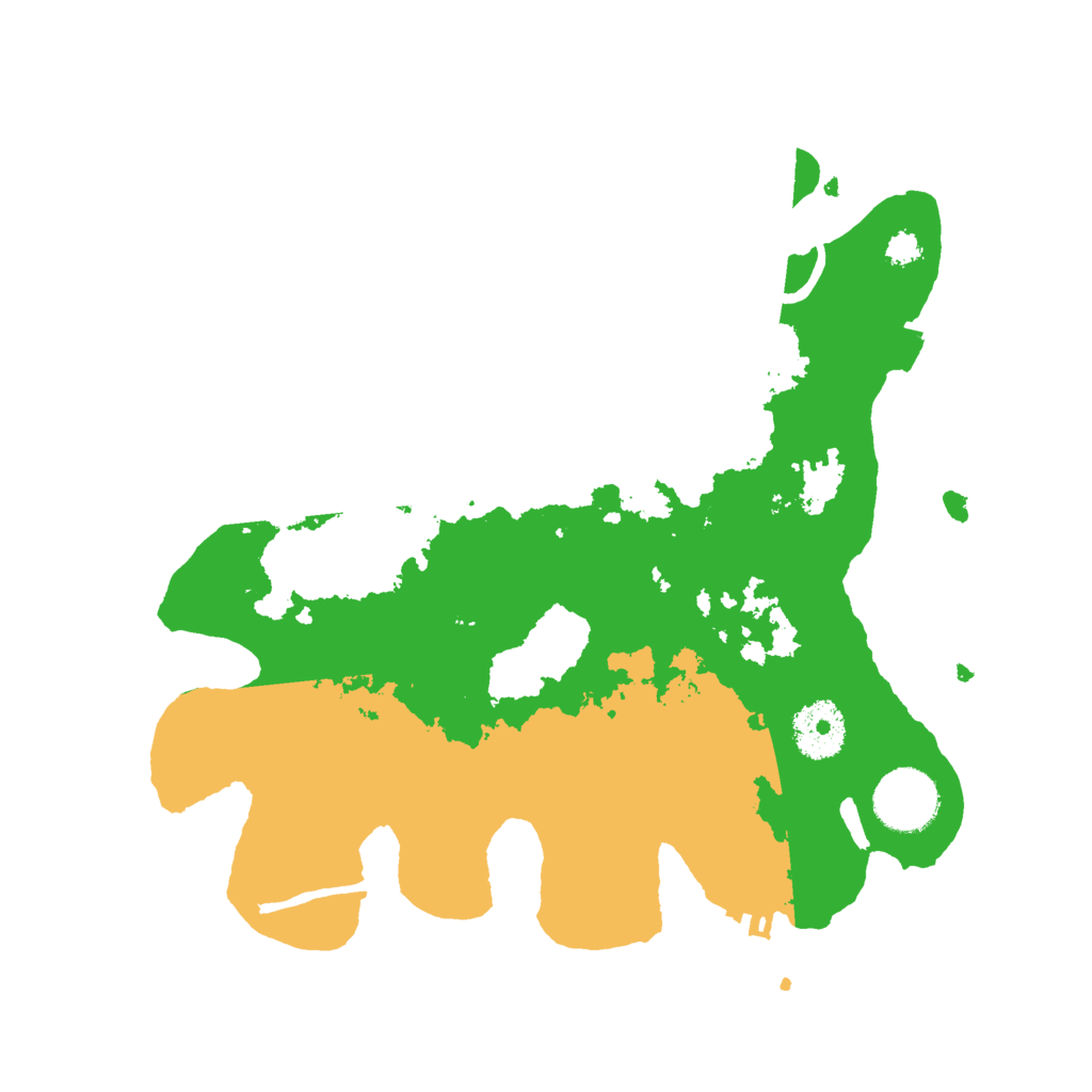 Biome Rust Map: Procedural Map, Size: 3000, Seed: 10846