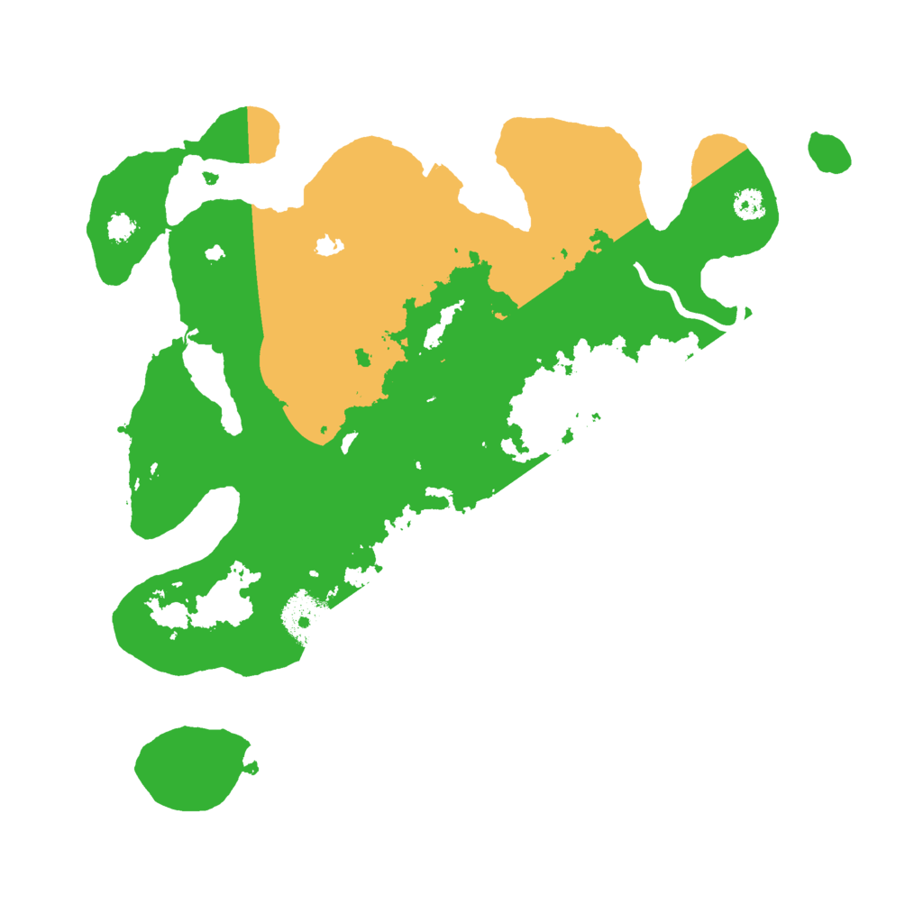 Biome Rust Map: Procedural Map, Size: 3000, Seed: 1566936666