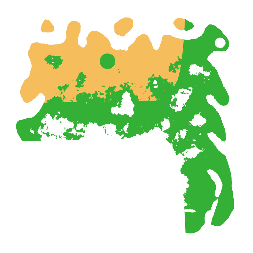 Biome Rust Map: Barren, Size: 4300, Seed: 7408534