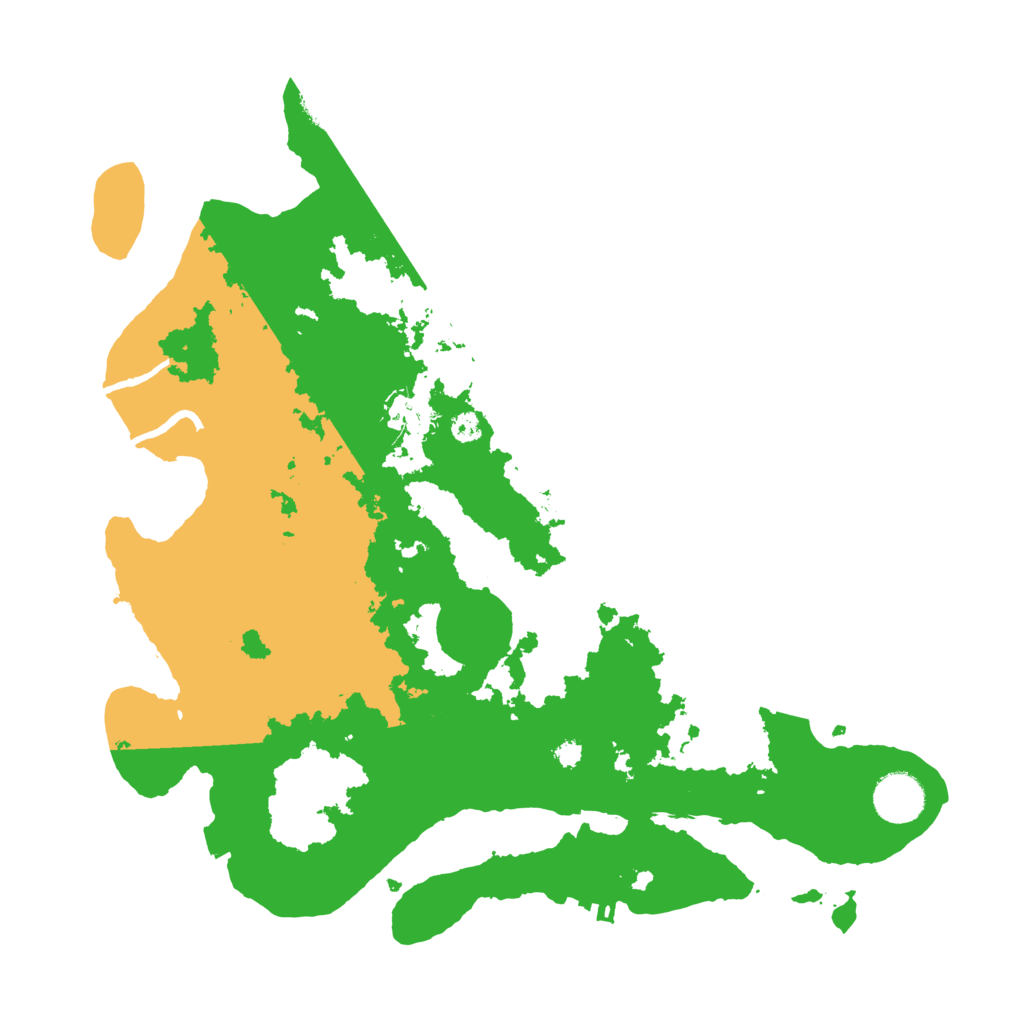 Biome Rust Map: Procedural Map, Size: 3550, Seed: 52463232