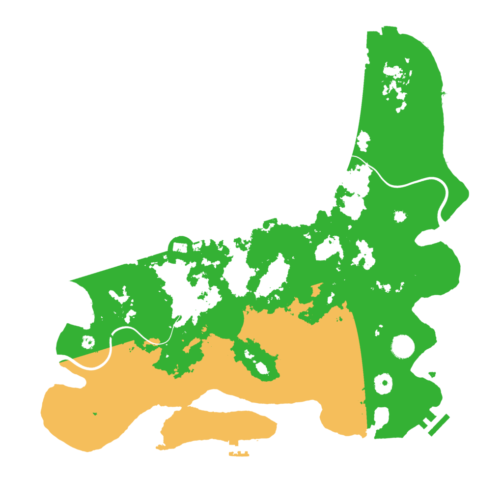 Biome Rust Map: Procedural Map, Size: 3800, Seed: 3767894