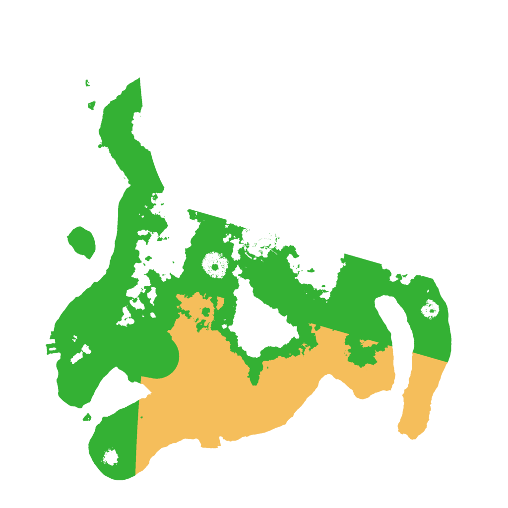 Biome Rust Map: Procedural Map, Size: 3000, Seed: 26761