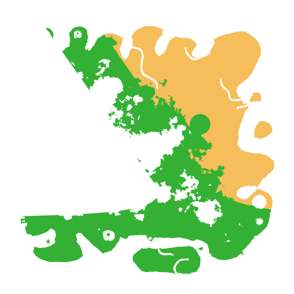 Biome Rust Map: Procedural Map, Size: 3800, Seed: 41611973