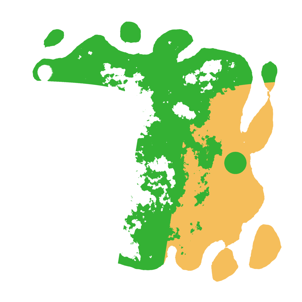 Biome Rust Map: Barren, Size: 3600, Seed: 21058327