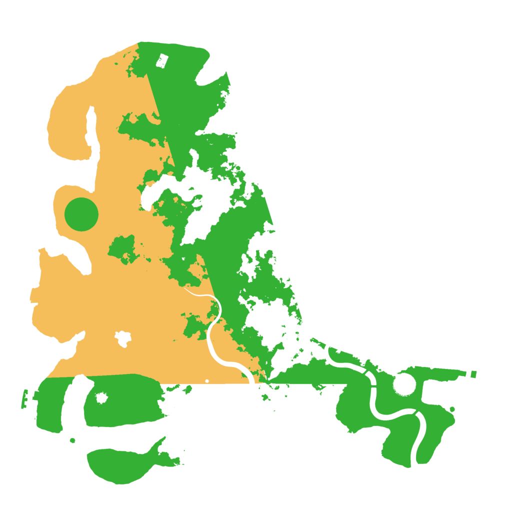 Biome Rust Map: Procedural Map, Size: 4000, Seed: 41418428