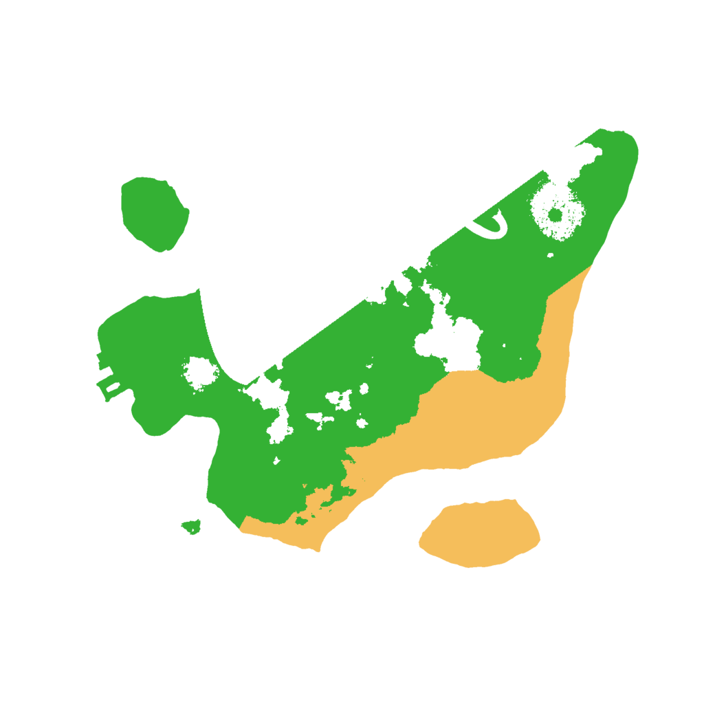 Biome Rust Map: Procedural Map, Size: 2000, Seed: 353802911