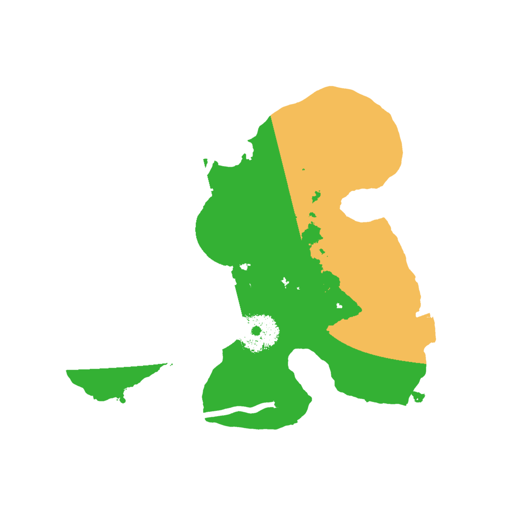 Biome Rust Map: Procedural Map, Size: 2000, Seed: 1849699016