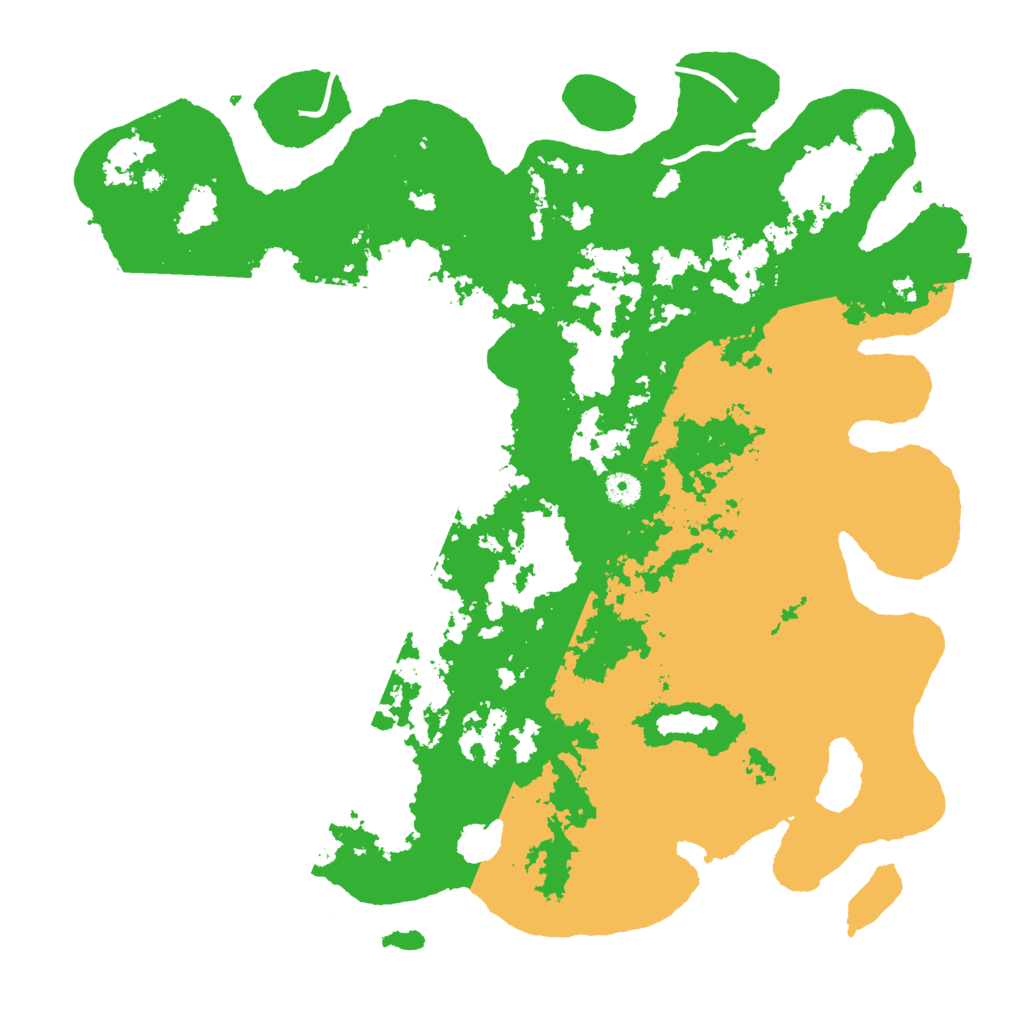 Biome Rust Map: Procedural Map, Size: 4500, Seed: 1199798046