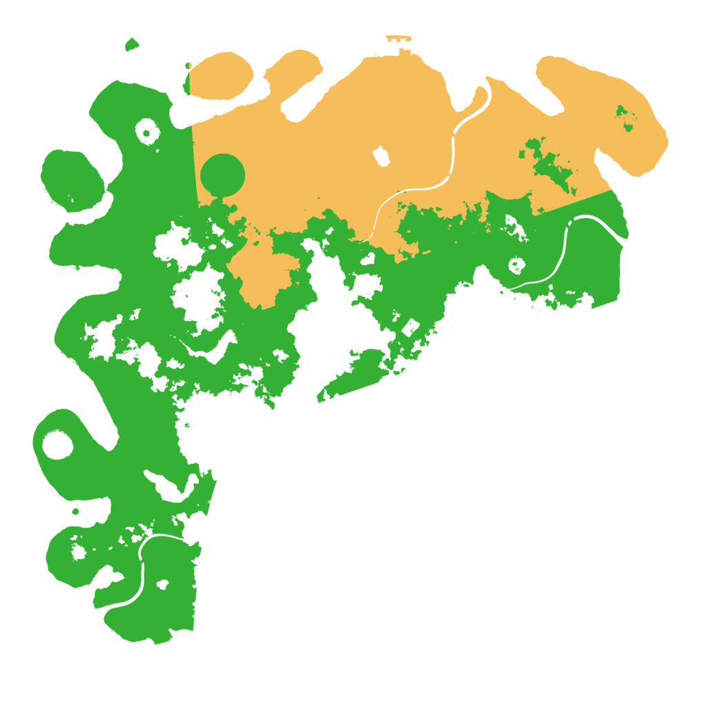 Biome Rust Map: Procedural Map, Size: 4300, Seed: 24392594