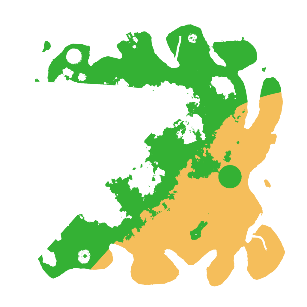Biome Rust Map: Procedural Map, Size: 3500, Seed: 1532965185