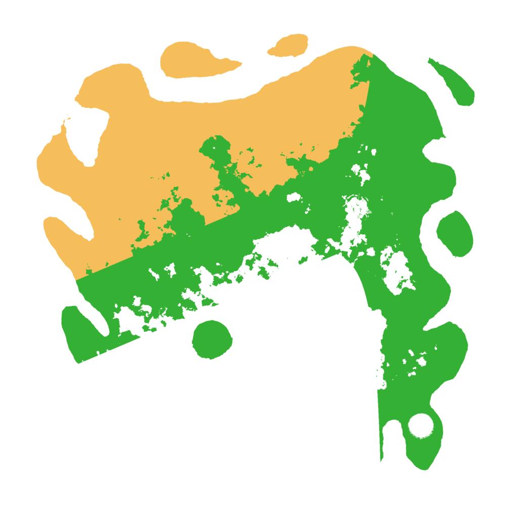 Biome Rust Map: Barren, Size: 3700, Seed: 1507449264