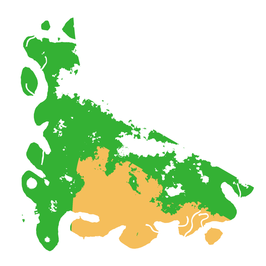 Biome Rust Map: Procedural Map, Size: 4500, Seed: 1313675267