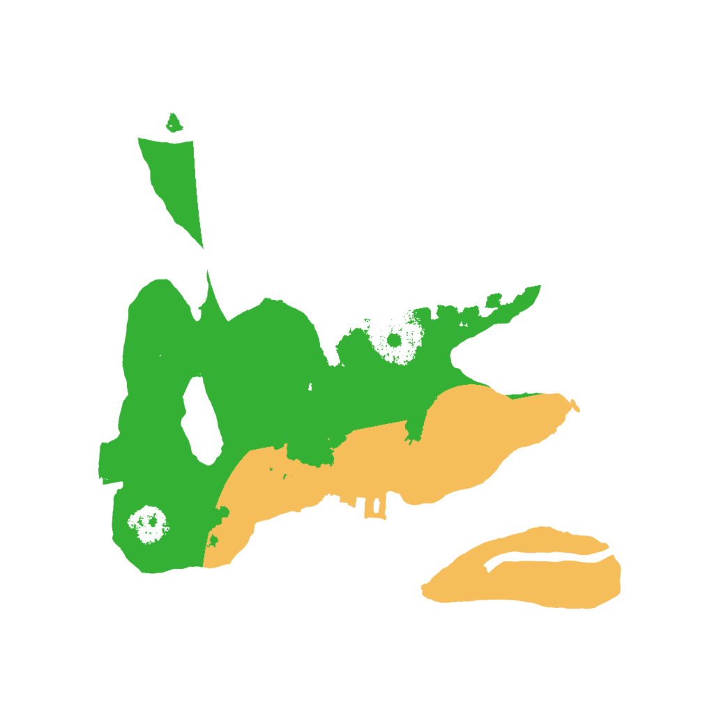 Biome Rust Map: Procedural Map, Size: 2000, Seed: 882996466