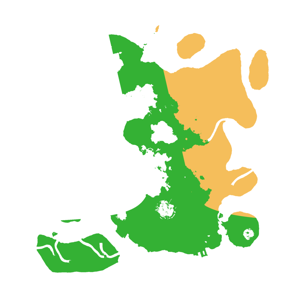 Biome Rust Map: Procedural Map, Size: 3000, Seed: 50099