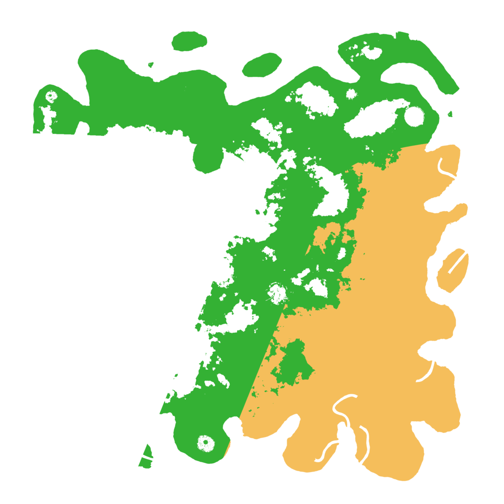 Biome Rust Map: Procedural Map, Size: 4500, Seed: 1528057258