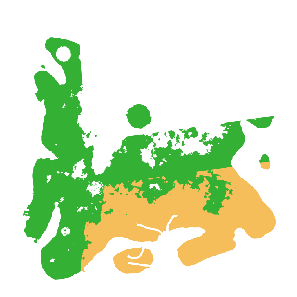 Biome Rust Map: Procedural Map, Size: 3500, Seed: 1743512806