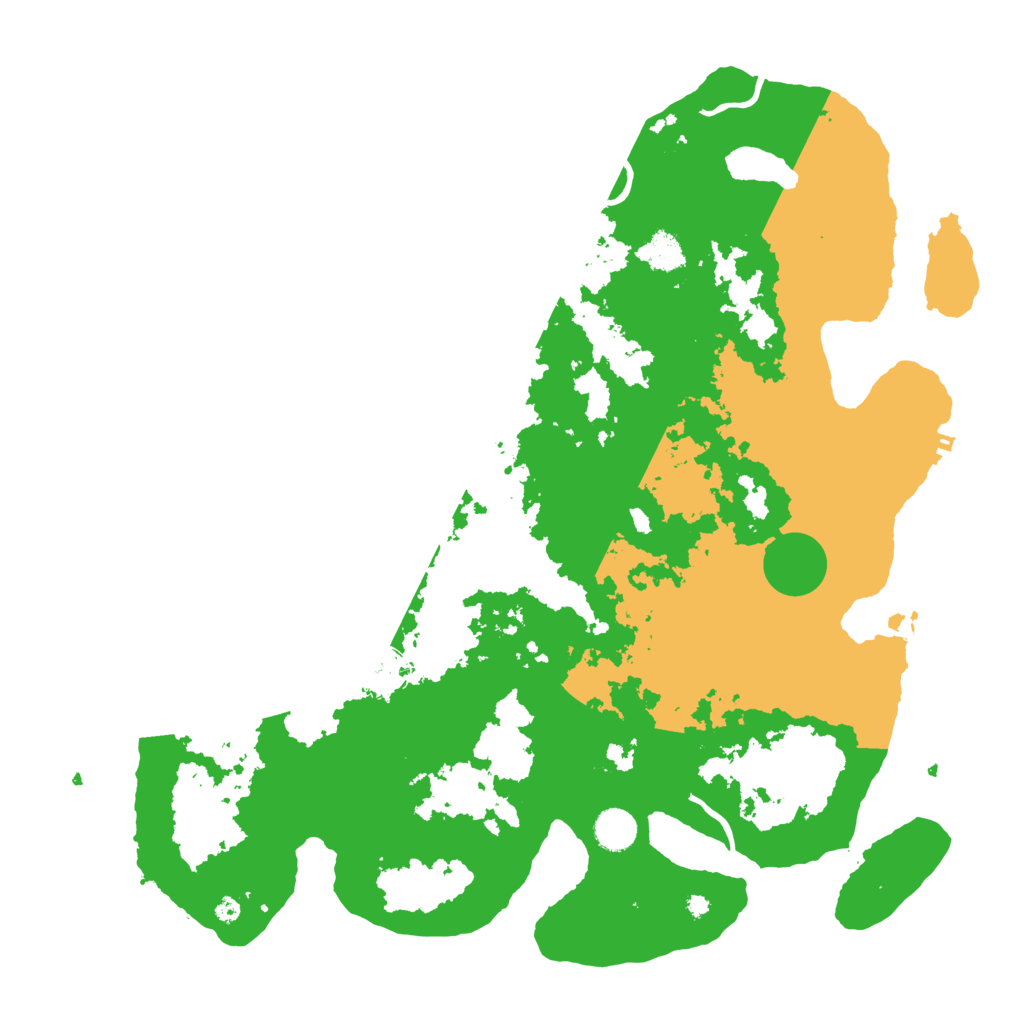 Biome Rust Map: Procedural Map, Size: 4250, Seed: 391972516