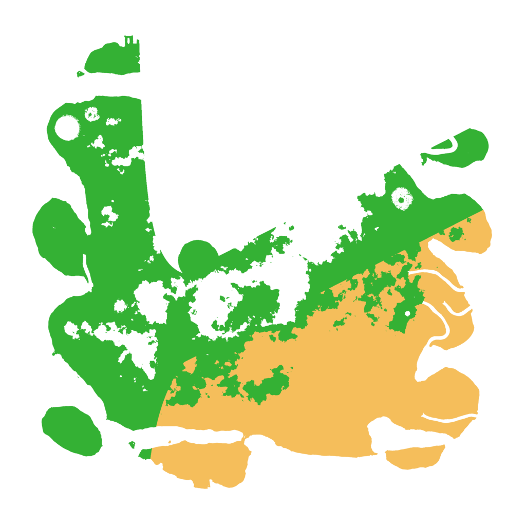 Biome Rust Map: Procedural Map, Size: 3750, Seed: 125761410