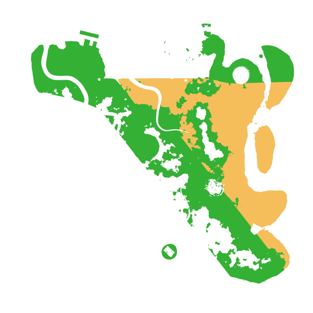 Biome Rust Map: Procedural Map, Size: 3300, Seed: 778