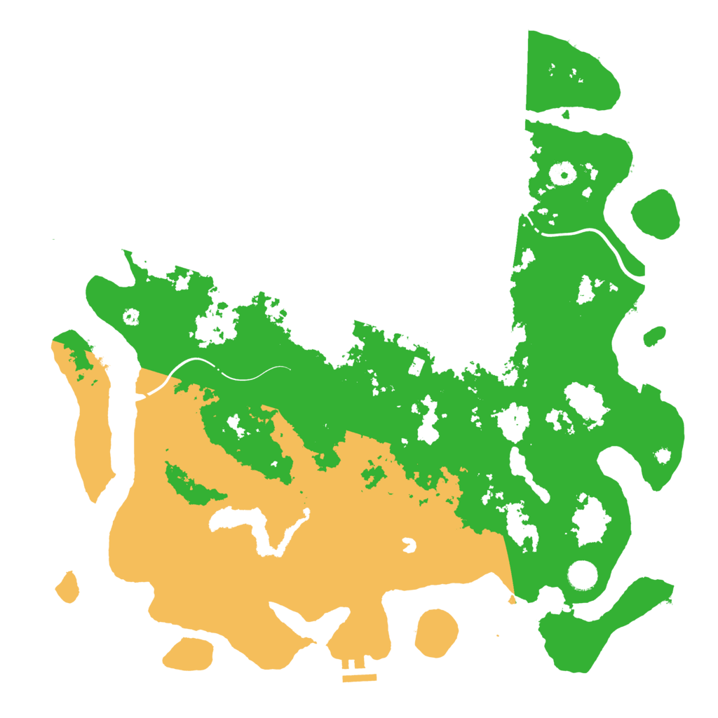 Biome Rust Map: Procedural Map, Size: 4250, Seed: 998041