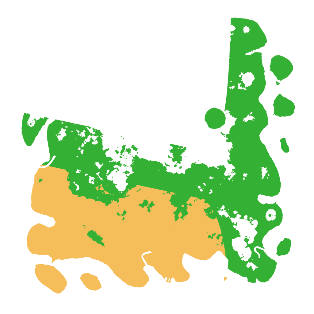 Biome Rust Map: Procedural Map, Size: 4250, Seed: 730226500